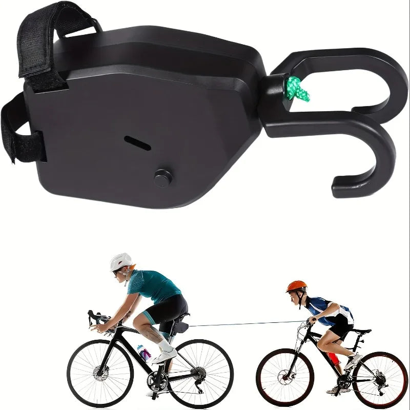 Retractable Bike Tow Rope – Safe PVC Traction Tool for Cyclists Bike Tow Rope Peaceful Pleasures Health and Wellness