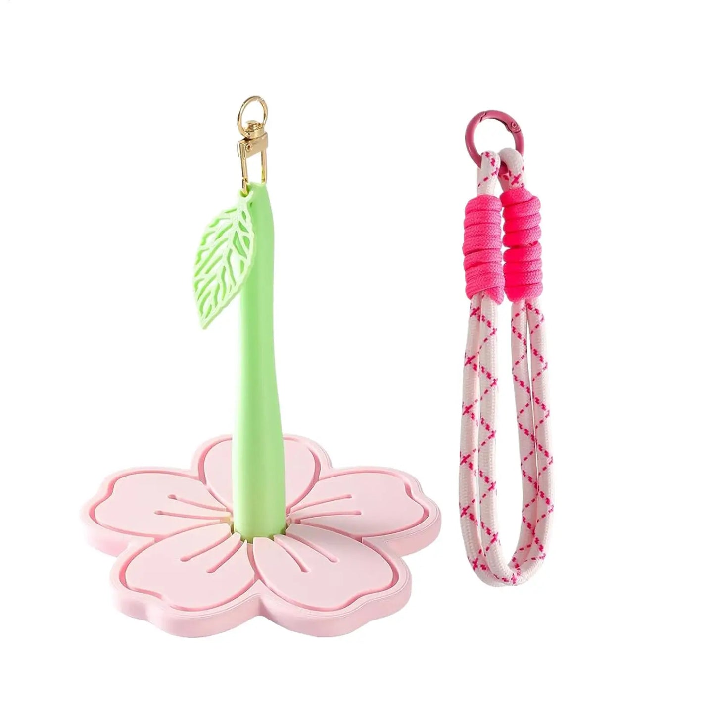 Wrist Yarn Holder – 3D Flower Crochet & Knitting Organizer