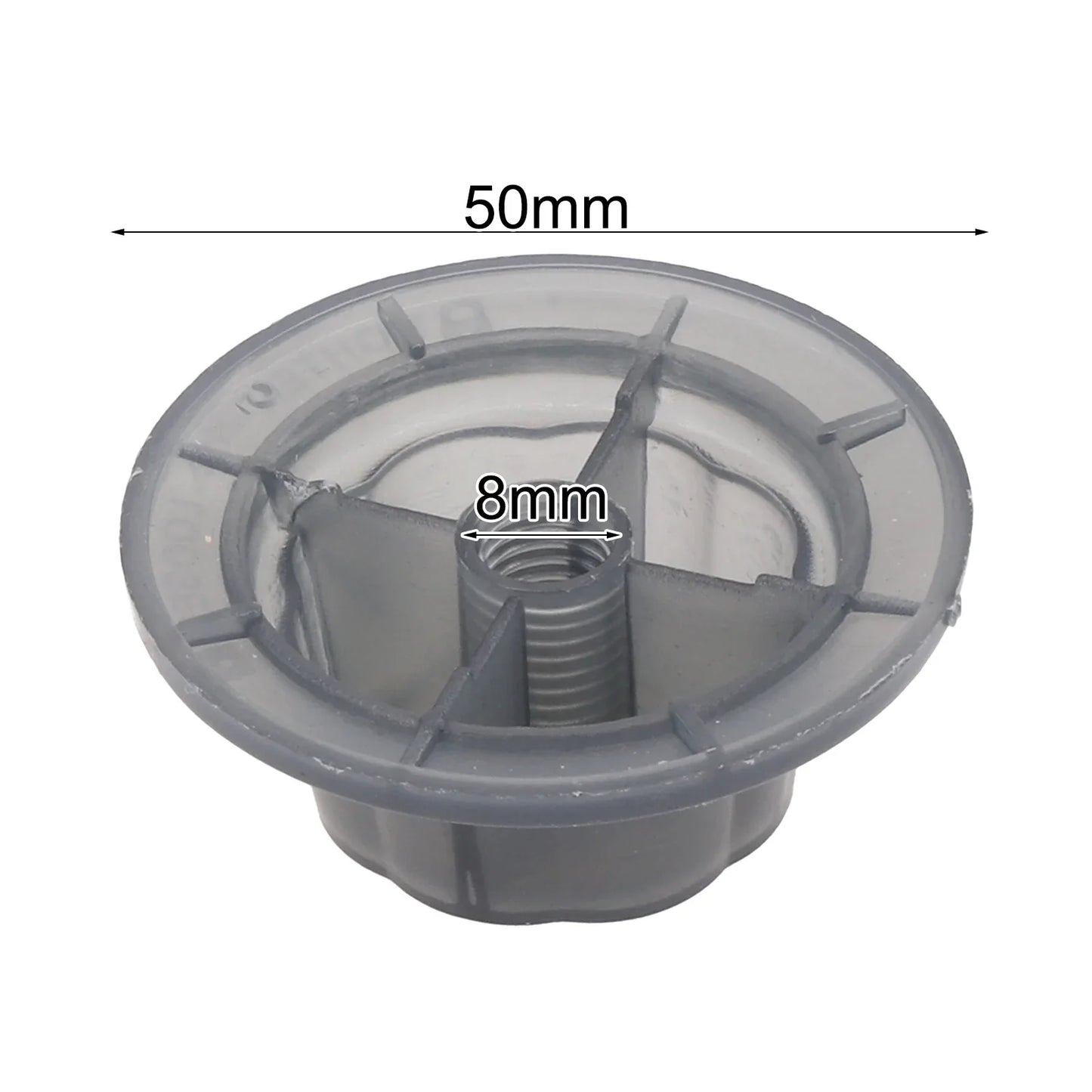 2-Pack Fan Blade Nut Covers – Plastic Replacement Screw Caps