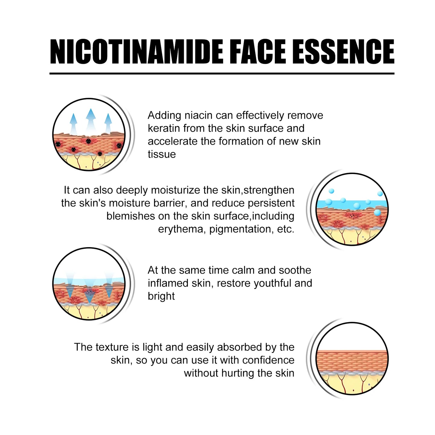 Niacinamide Face Serum – Brighten & Fade Dark Spots 50ml