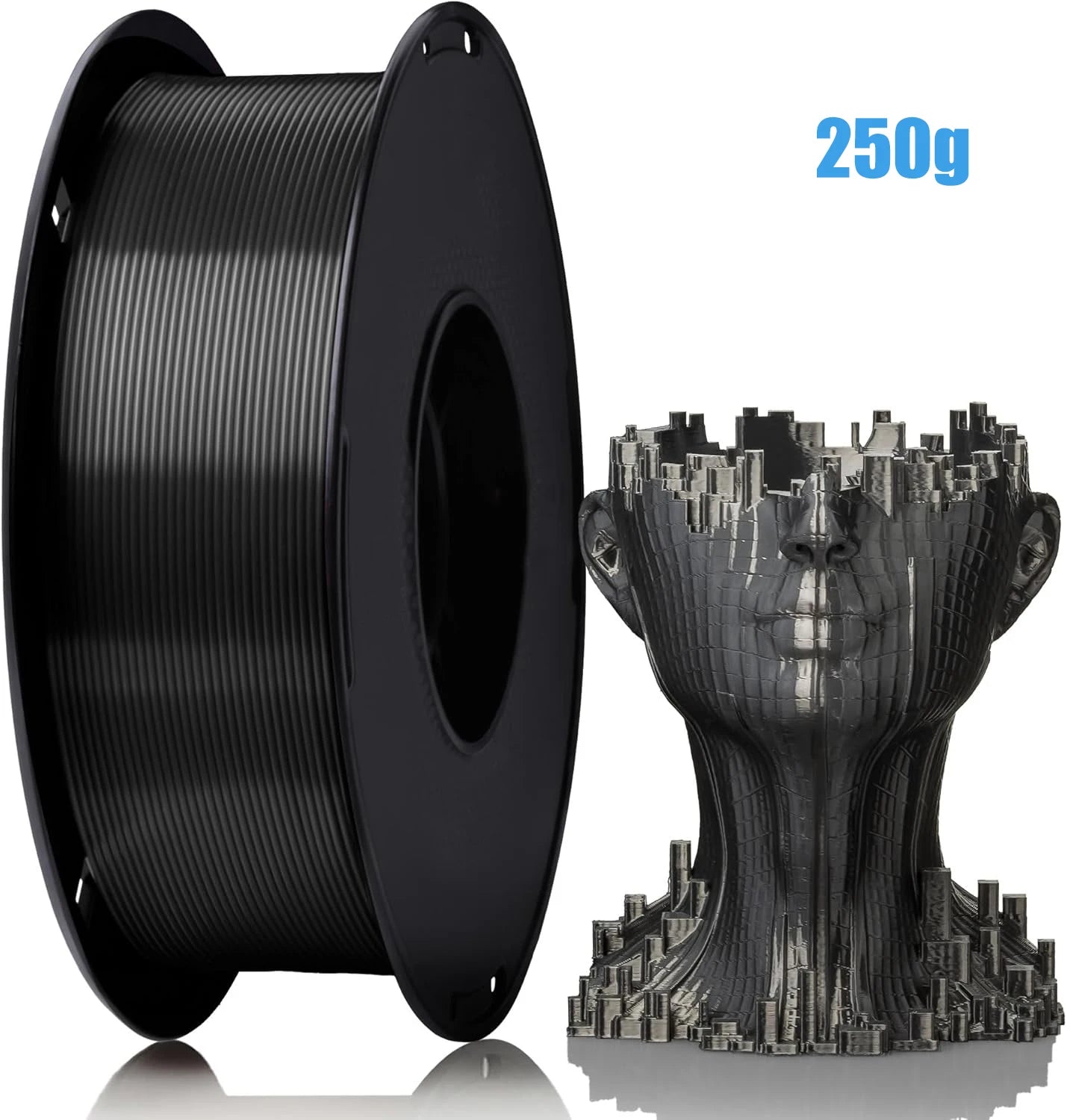 Silk PLA Filament 1.75mm | Metal-Like Shiny Finish, ±0.02mm Accuracy