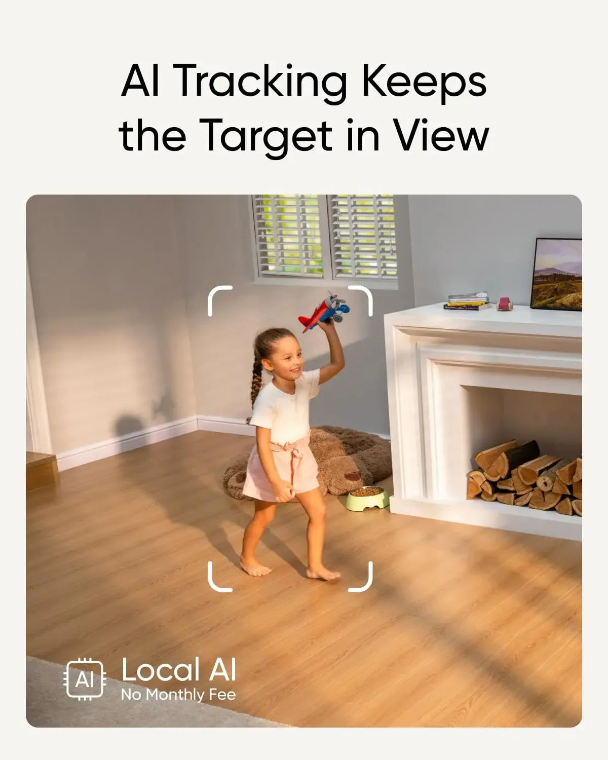 Indoor Security Camera with Dual 4K UHD Lenses, 8x Zoom, 360° View, AI Tracking for Home Monitoring Peaceful Pleasures Health and Wellness