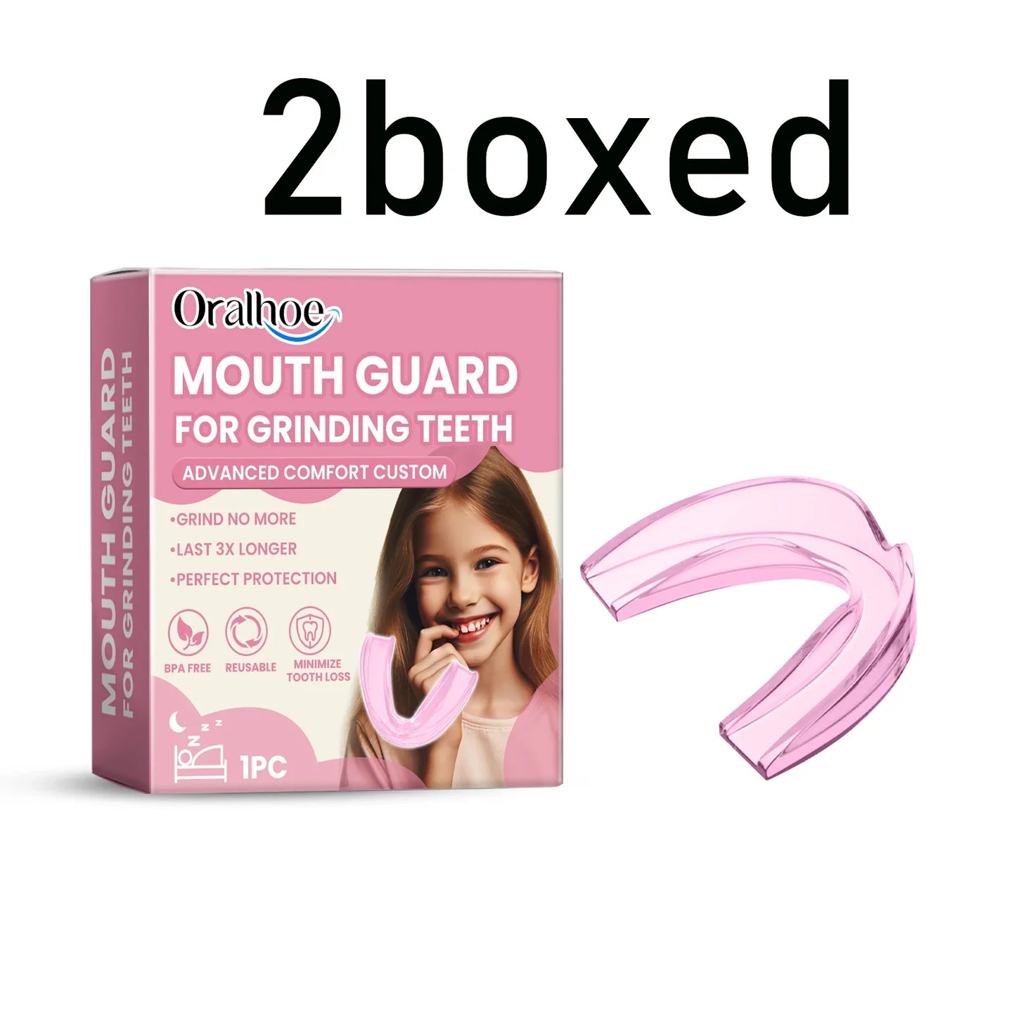 Kids Silicone Night Guard – Teeth Grinding & Biting Protector