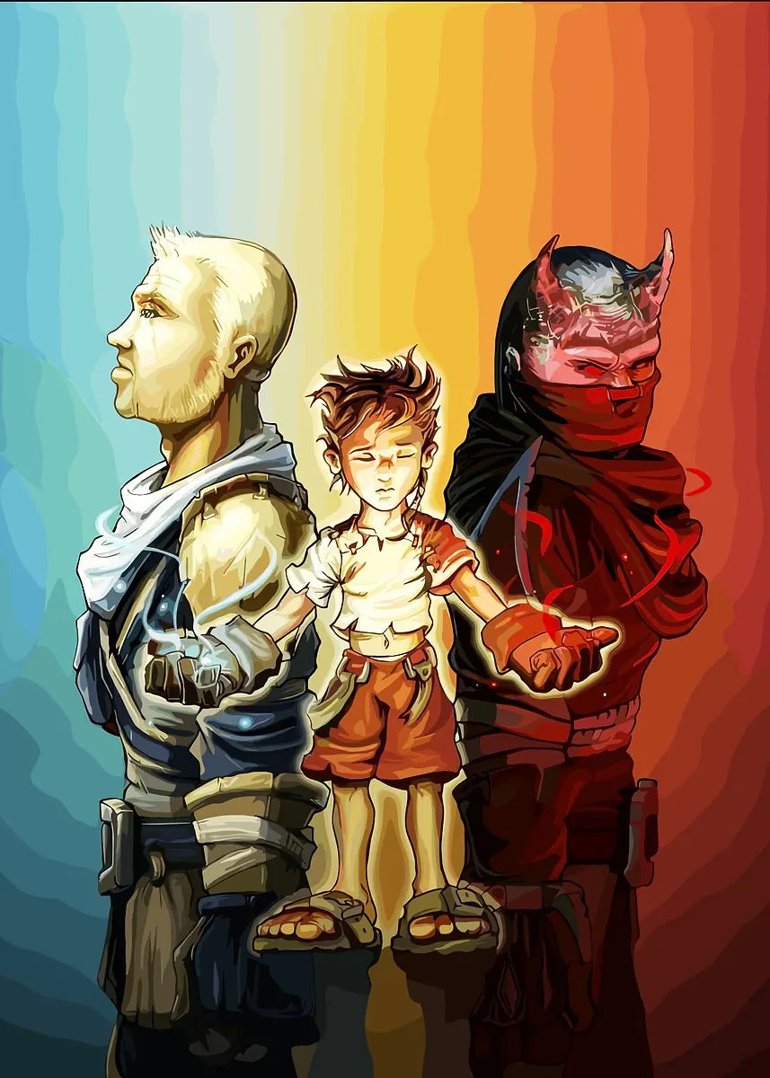 Fable ARPG Game Series Canvas Wall Art Poster | Unframed Print