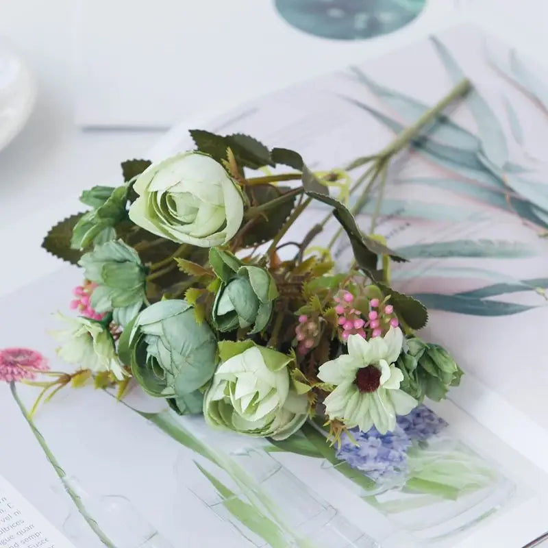 Artificial Silk Peony Flowers – Wedding & Home Décor