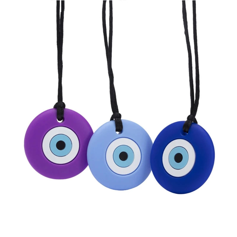 Silicone Sensory Chew Necklace Skull | Autism & Teething Relief