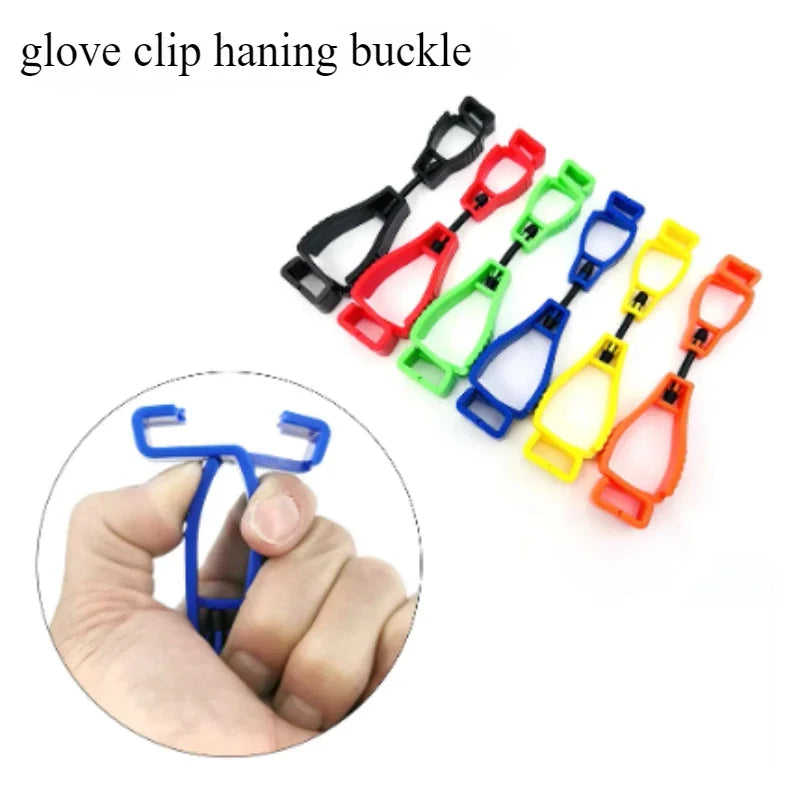 5-Pack Glove Clips Anti-Loss Gripper Belt Hook | Work & Outdoor Glove Clip Set Peaceful Pleasures Health and Wellness