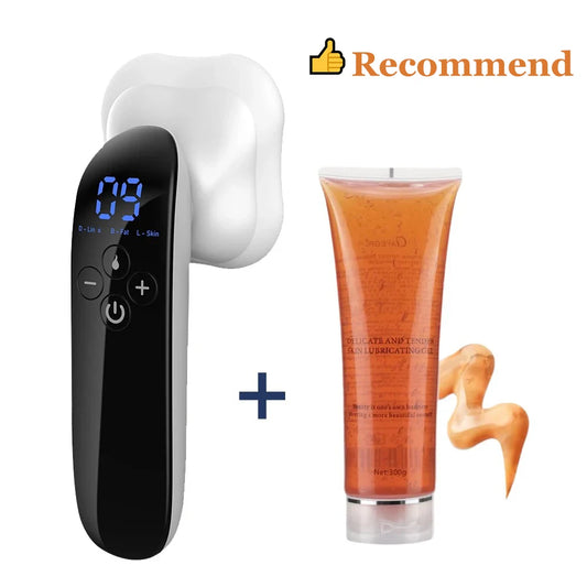 EMS Abdominal Massager For Leg Arm Waist Slimming Fitness Belly Fat Burning Body Contouring Home Beauty Sculpting Tighten Device Peaceful Pleasures Health and Wellness Device and gel
