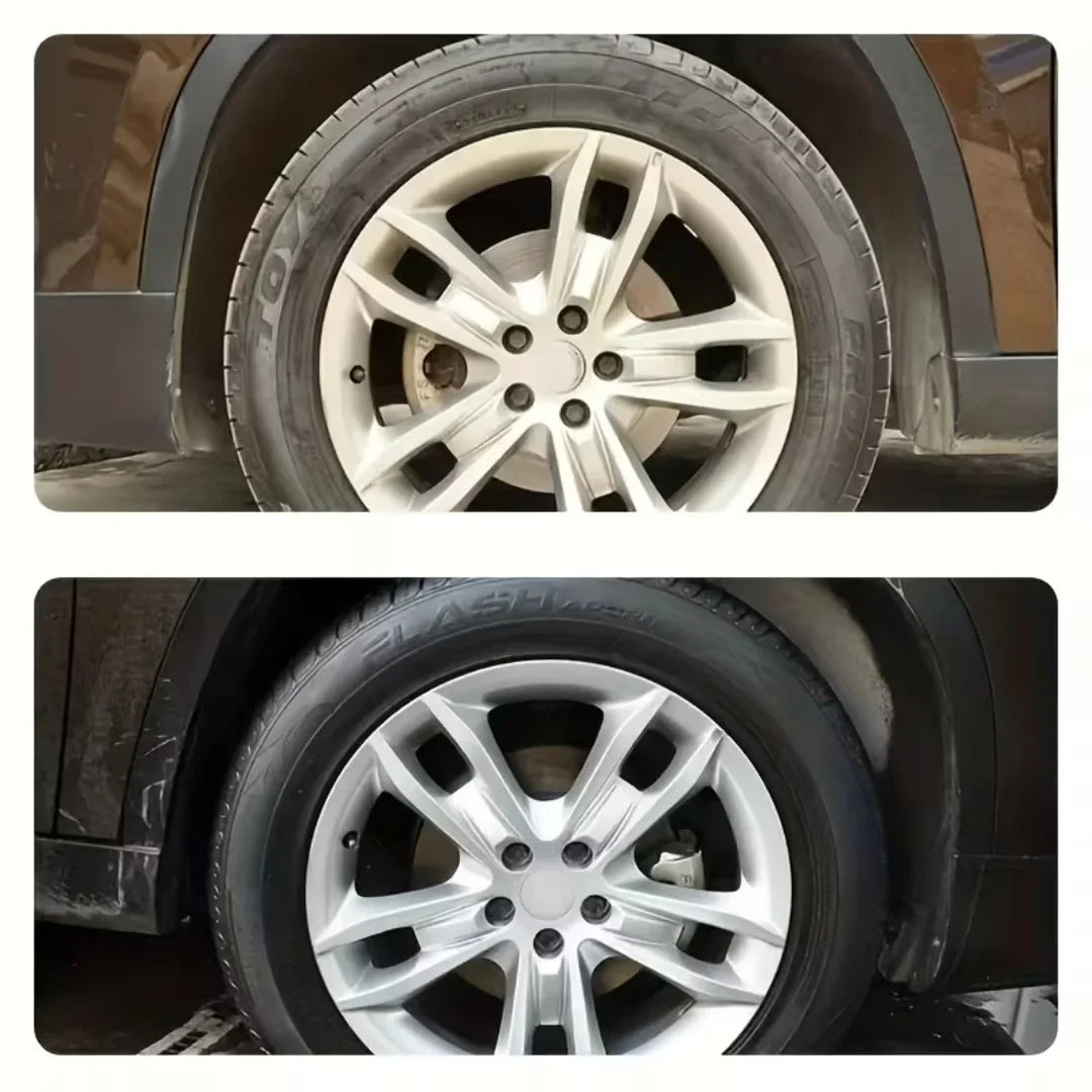 Tire & Plastic Restorer Polishing Paste – Black Coating