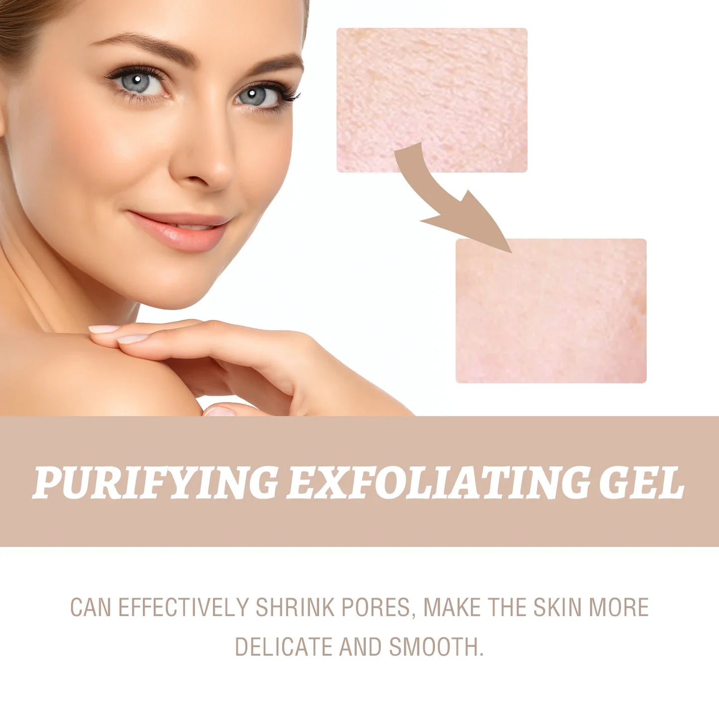 Exfoliating Peeling Gel – Pore Shrinking & Brightening Face Scrub