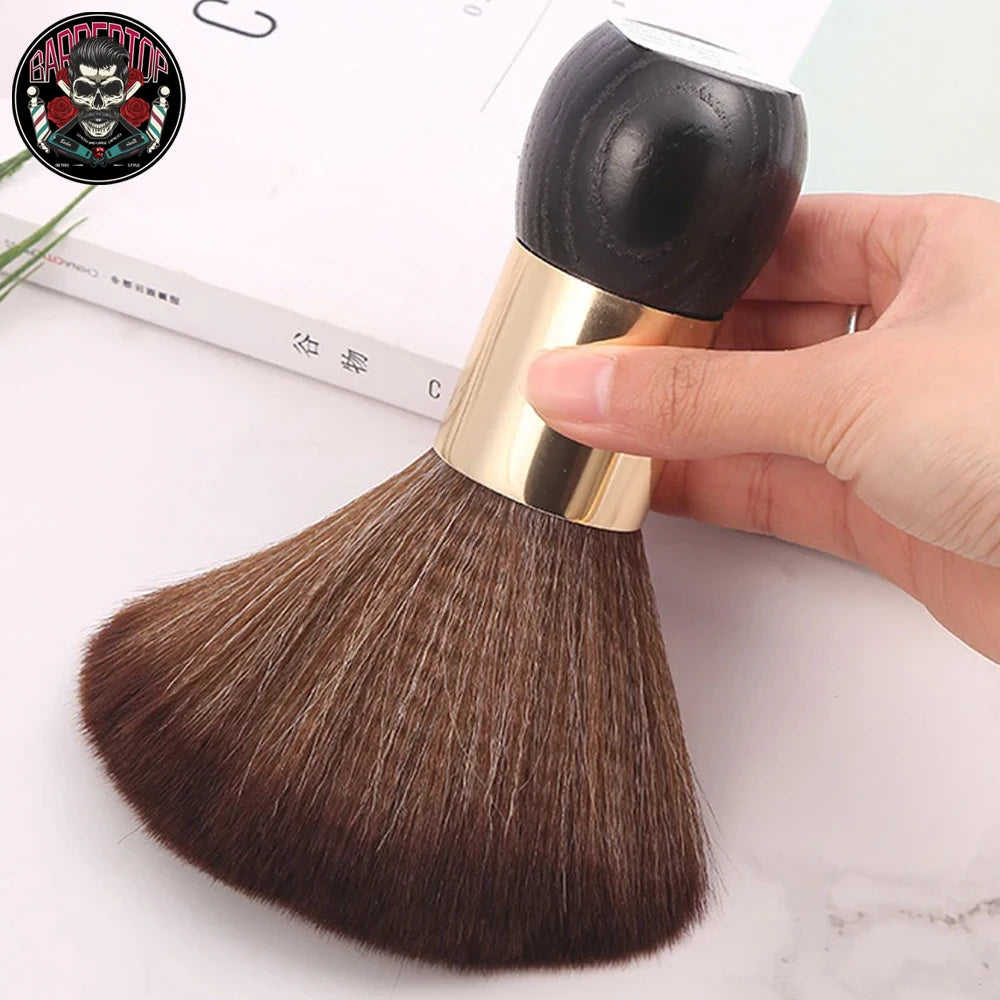 Salon Soft Hair Brush Sweeping Haircut Neck Face Brush Cleaning Broken Hairbrush Beard Brush Professional Styling Tools Supplies Peaceful Pleasures Health and Wellness