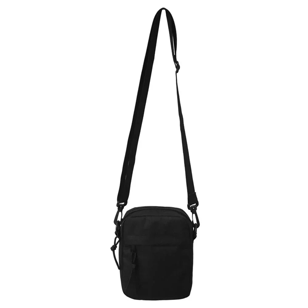 Minimalist Crossbody Sling Bag | Unisex Oxford Zipper Pouch