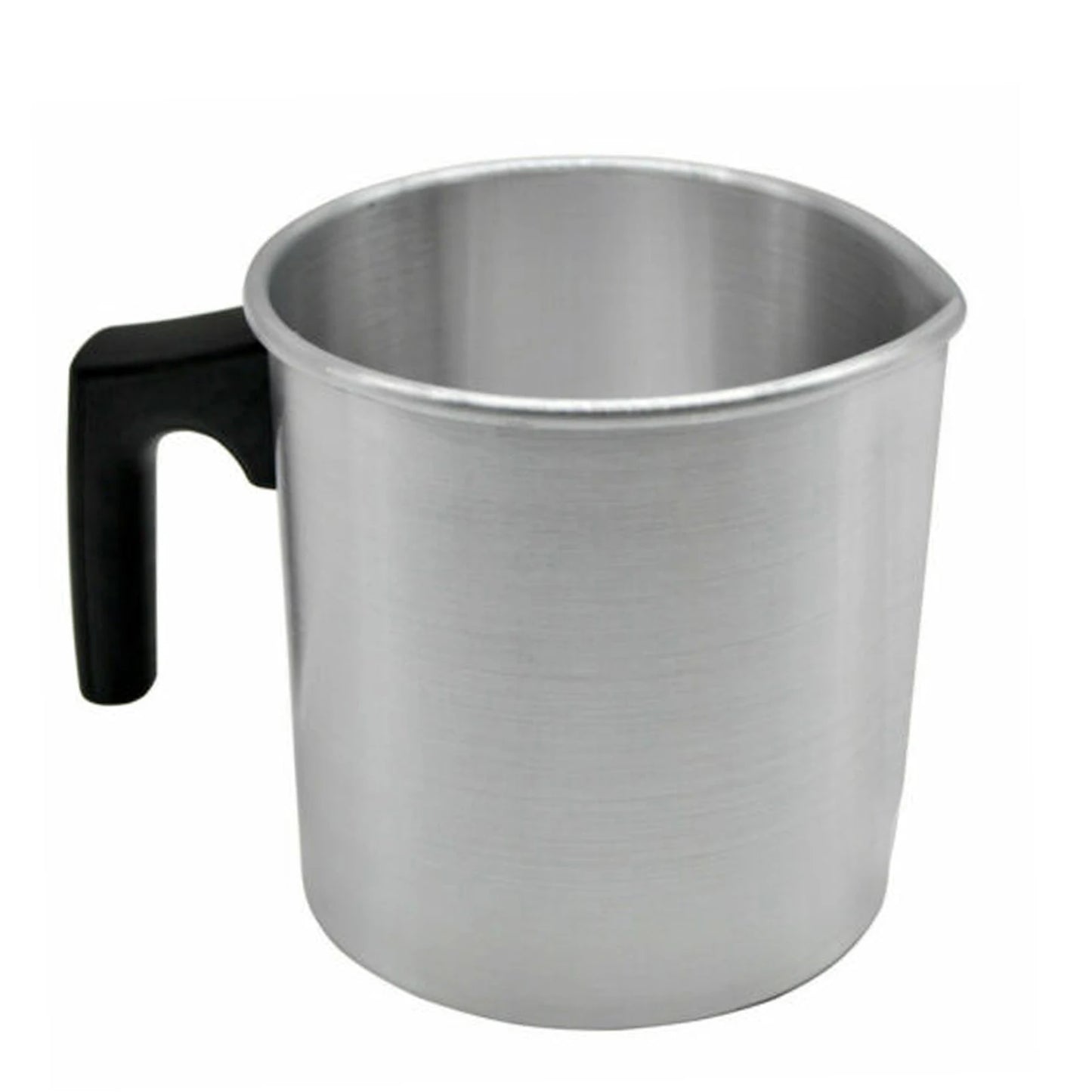 Aluminium Candle Making Pitcher Ergonomic Handle Portable Wax Melting Cup Home Candle Making Supplies Peaceful Pleasures Health and Wellness 1.2L