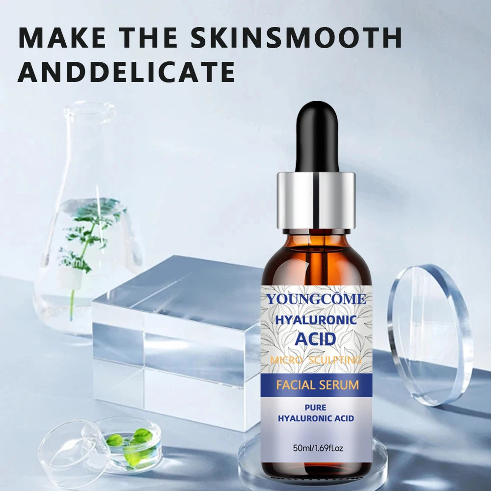 "30ML /50ML Hyaluronic Acid & Niacinamide Serum - 2X Intense Hydration + Brightening | Peaceful Pleasures Health and Wellness