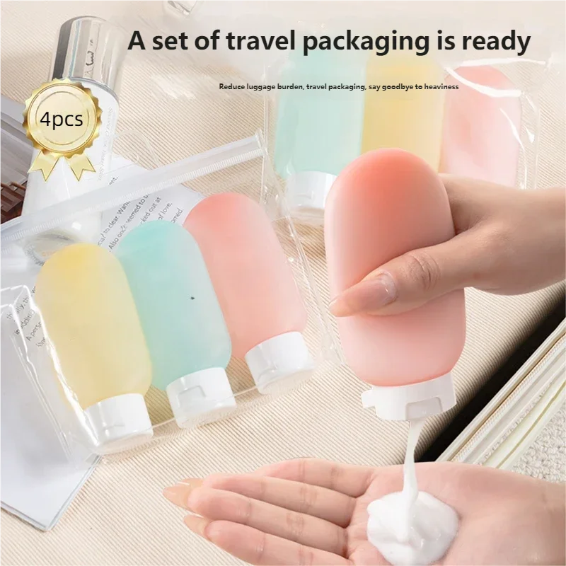 4-Pack 60ml Refillable Travel Squeeze Bottles – TSA Approved