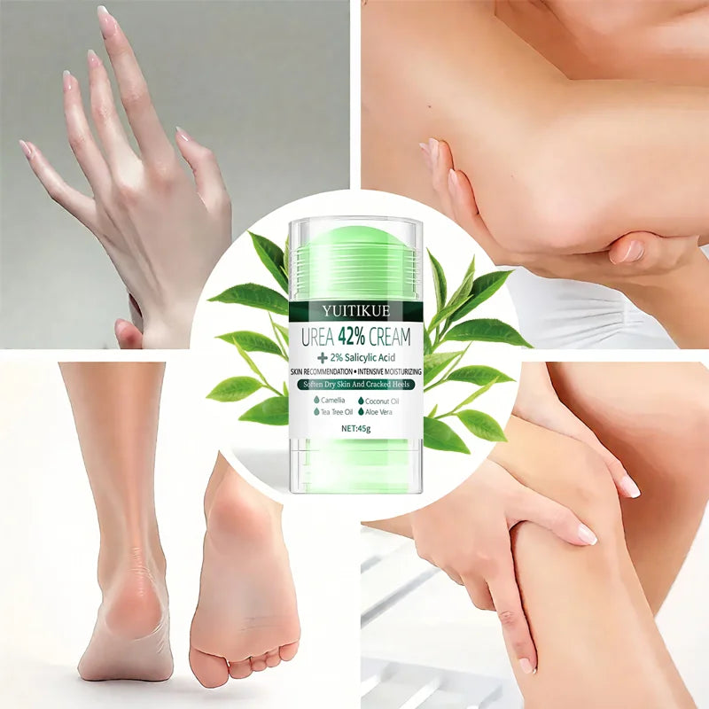 YUITIKUE Urea Cream 45g - Intensive Moisturizing for Hands & Feet, Softens Dry Skin & Cracked Heels, with Natural Plant Oils Peaceful Pleasures Health and Wellness