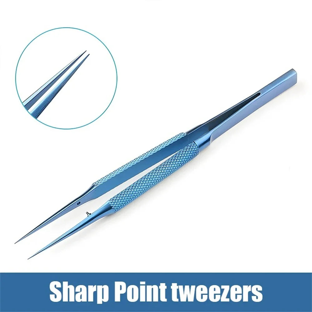 Titanium Precision Tweezers – Antimagnetic PCB Phone Repair Tool