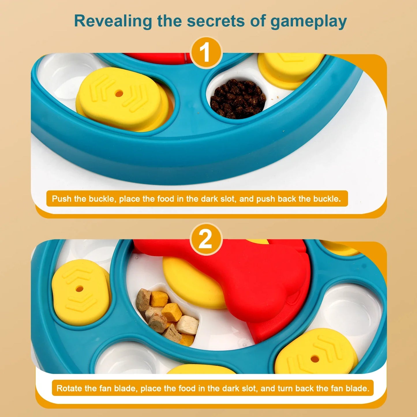 Dog Puzzle Toys Slow Feeder Interactive Increase Puppy IQ Food