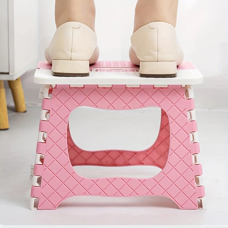 Adult Folding Step Stool – Anti-Slip Portable Foldable Stool