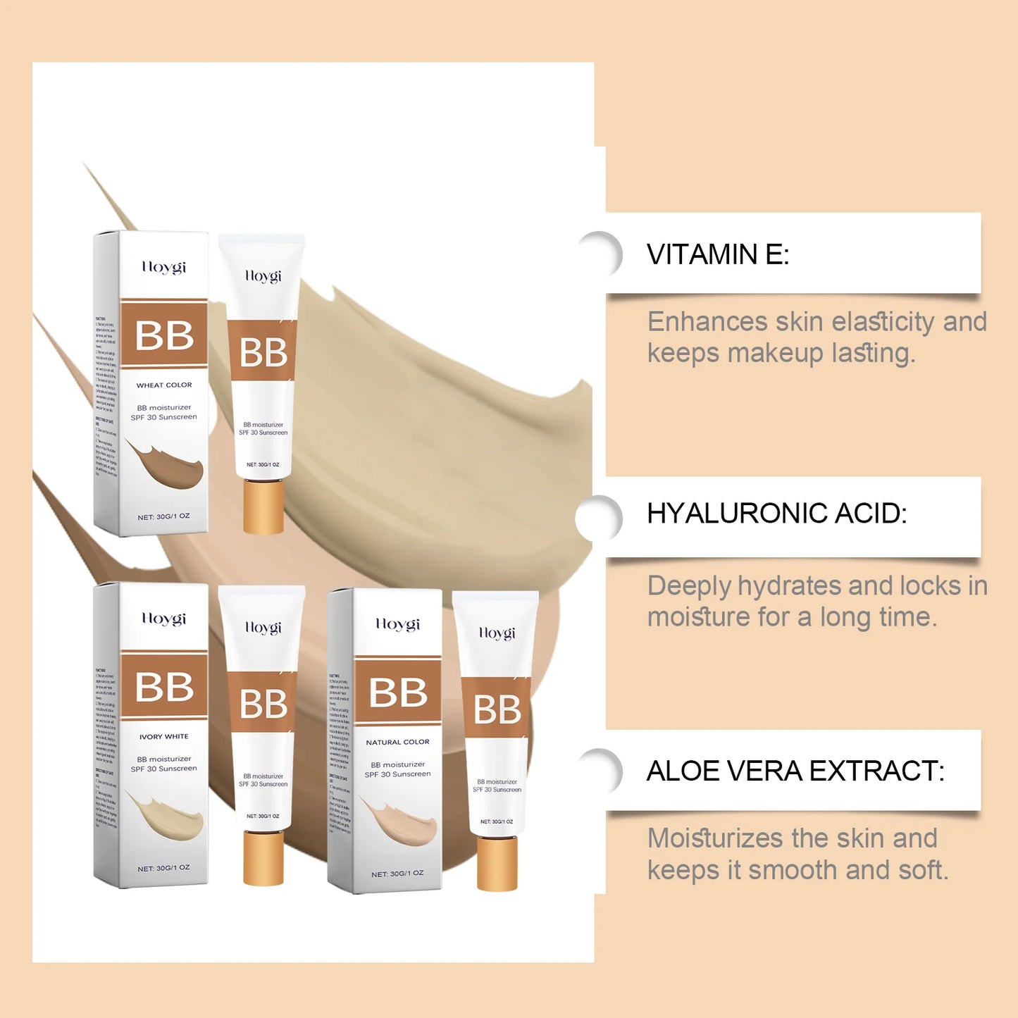 SPF 30 BB Cream – Oil-Free, Full Coverage & Moisturizing Tint