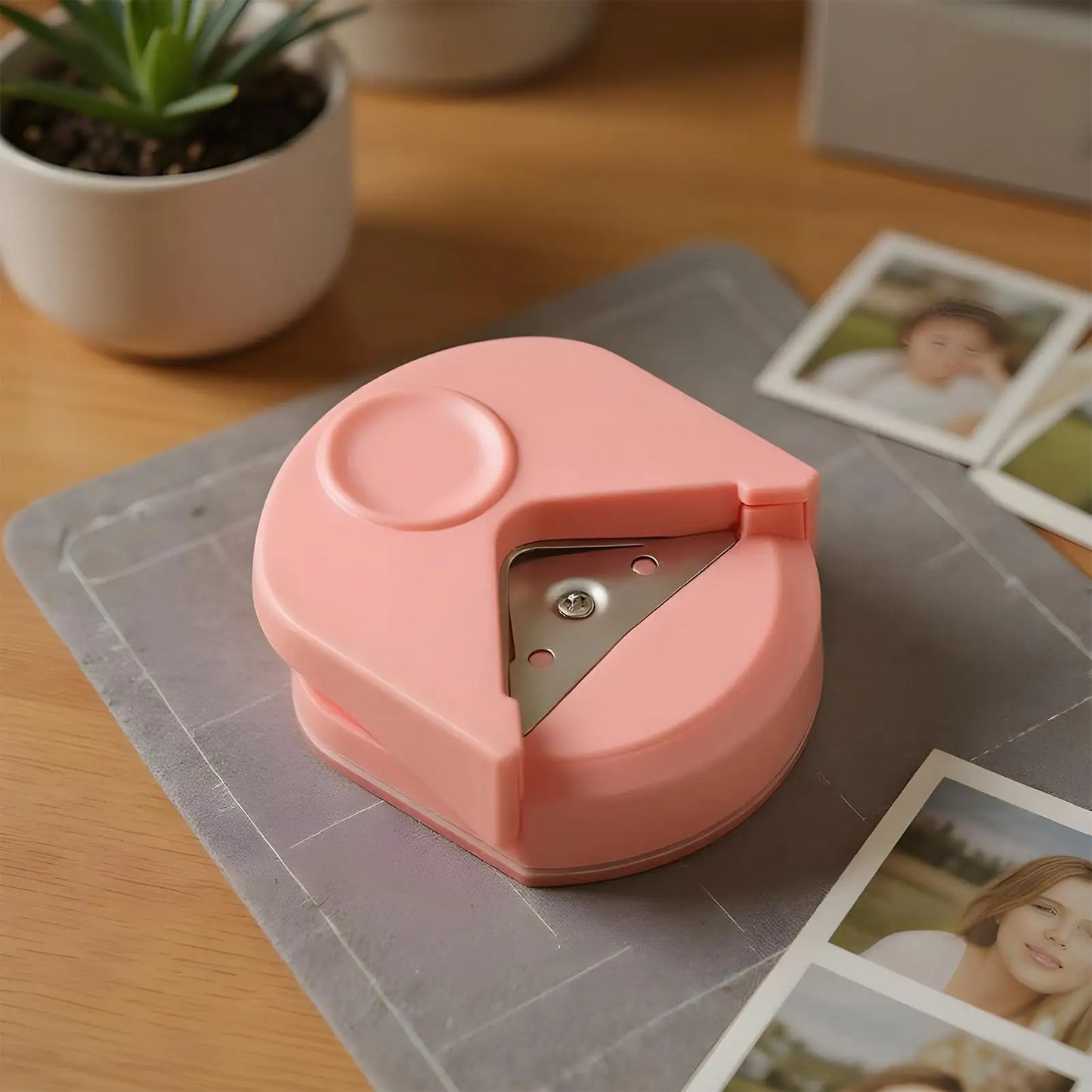 R4mm Corner Rounder Punch Portable Round Corner Cutter Professional Edge Rounding Tool for Paper Craft, Cardstock Photo Laminate Peaceful Pleasures Health and Wellness