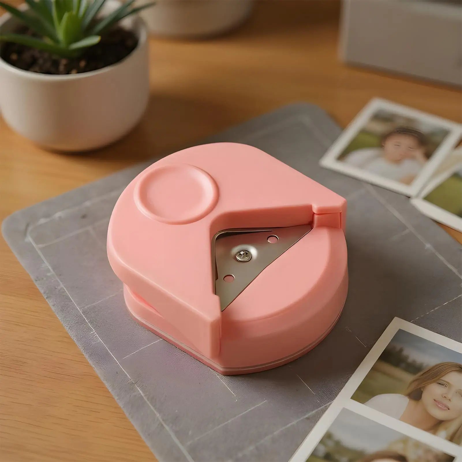 R4mm Corner Rounder Punch Portable Round Corner Cutter Professional Edge Rounding Tool for Paper Craft, Cardstock Photo Laminate Peaceful Pleasures Health and Wellness