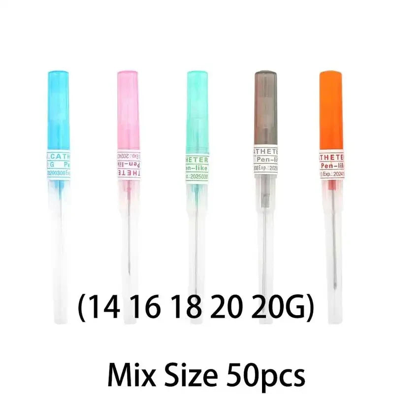 Veterinary IV Cannula Catheter 20G–26G, 50pcs | Vet Supplies