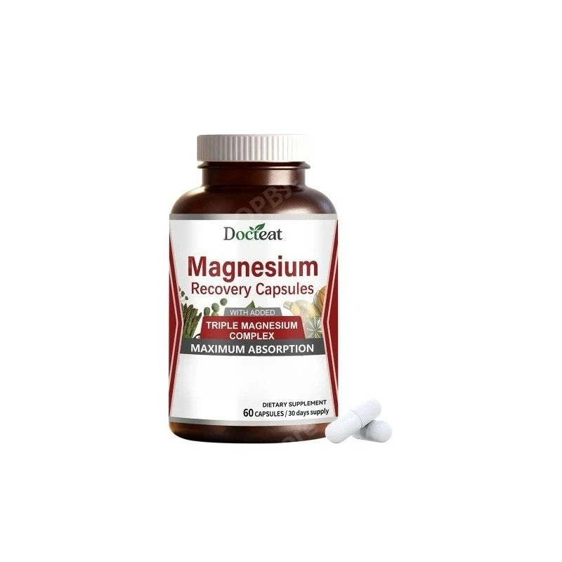 Triple Magnesium Complex Capsules – Energy, Calm & Sleep