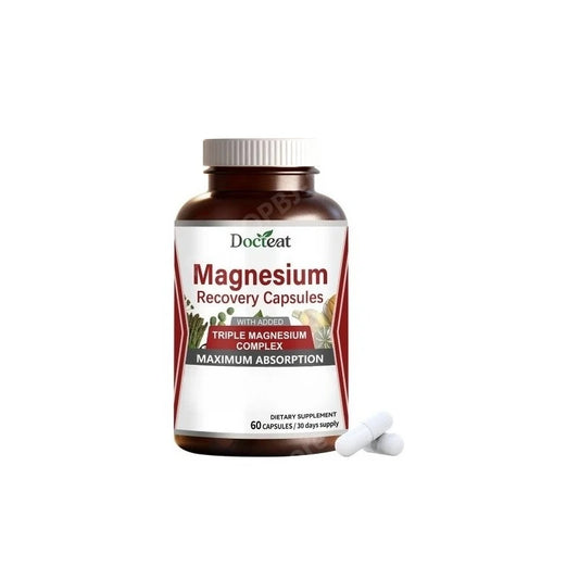 Triple Magnesium Complex Capsules – Energy, Calm & Sleep Magnesium Supplement Peaceful Pleasures Health and Wellness