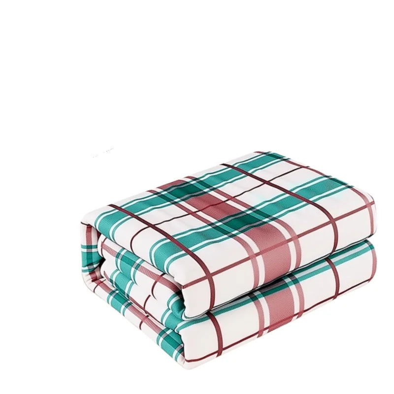 110V US Plug Electric Blanket Body Warmer Heated Blanket Thermostat Electric Heater Blanket Electric Heating for Winter Room Use Peaceful Pleasures Health and Wellness Green 70x150cm