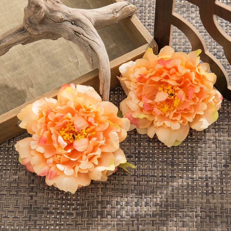 Silk Peony Artificial Flowers 10/20pcs | Wedding & Home Décor