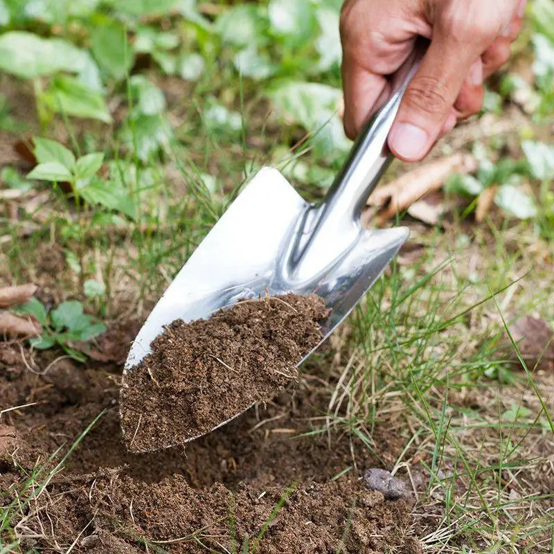 Mini Stainless Steel Garden Shovel | Portable Planting Spade