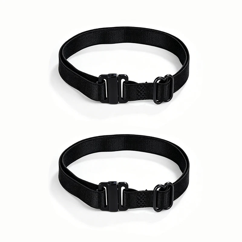 Invisible Shortening Fixation Straps Pants Legs Prevents Dragging