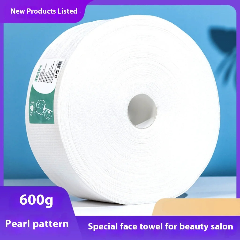 Disposable Facial Wipes – Soft Cotton Cleansing Towel 600g