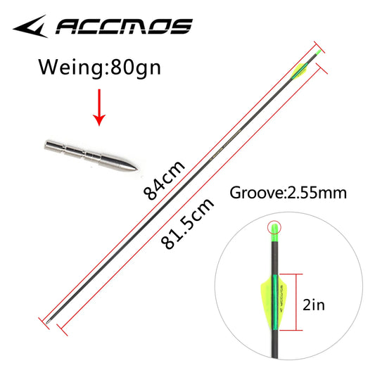 Pure Carbon ID ARROW Spine 250 300 350 400 500 600 700 800 1000 Peaceful Pleasures Health and Wellness Spine 500