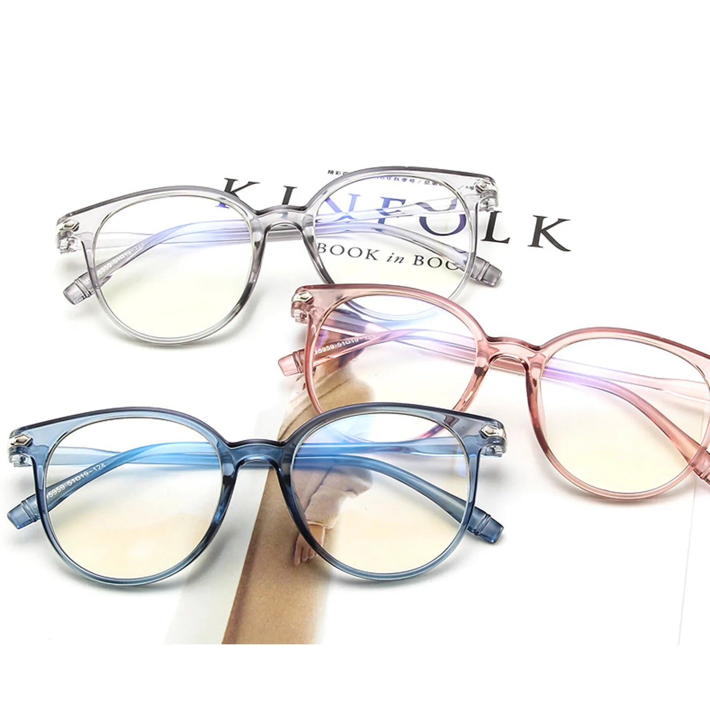 Blue Light Blocking Gaming Glasses – Unisex Square Frame