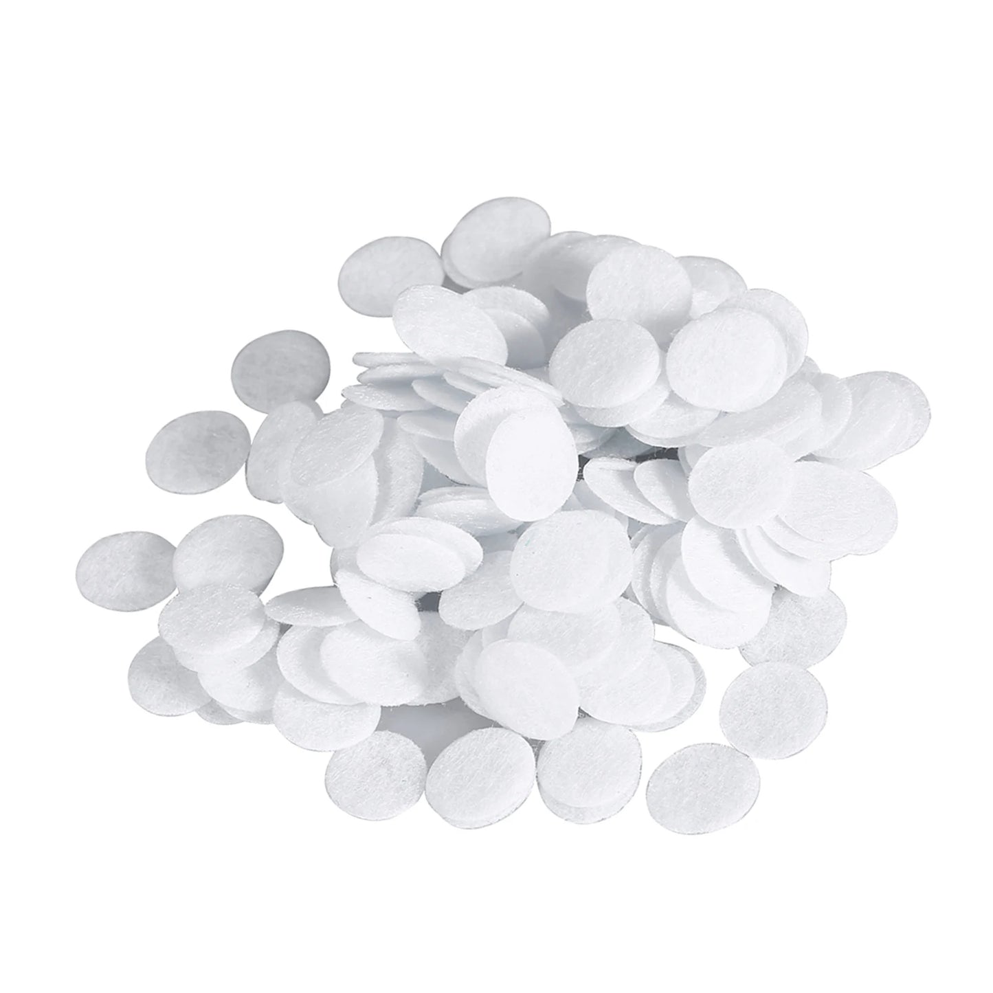 100pcs Cotton Filter round Pads 10mm Blackhead Eliminating Beauty Machine Skin Care Accessory for Facial Treatment Peaceful Pleasures Health and Wellness
