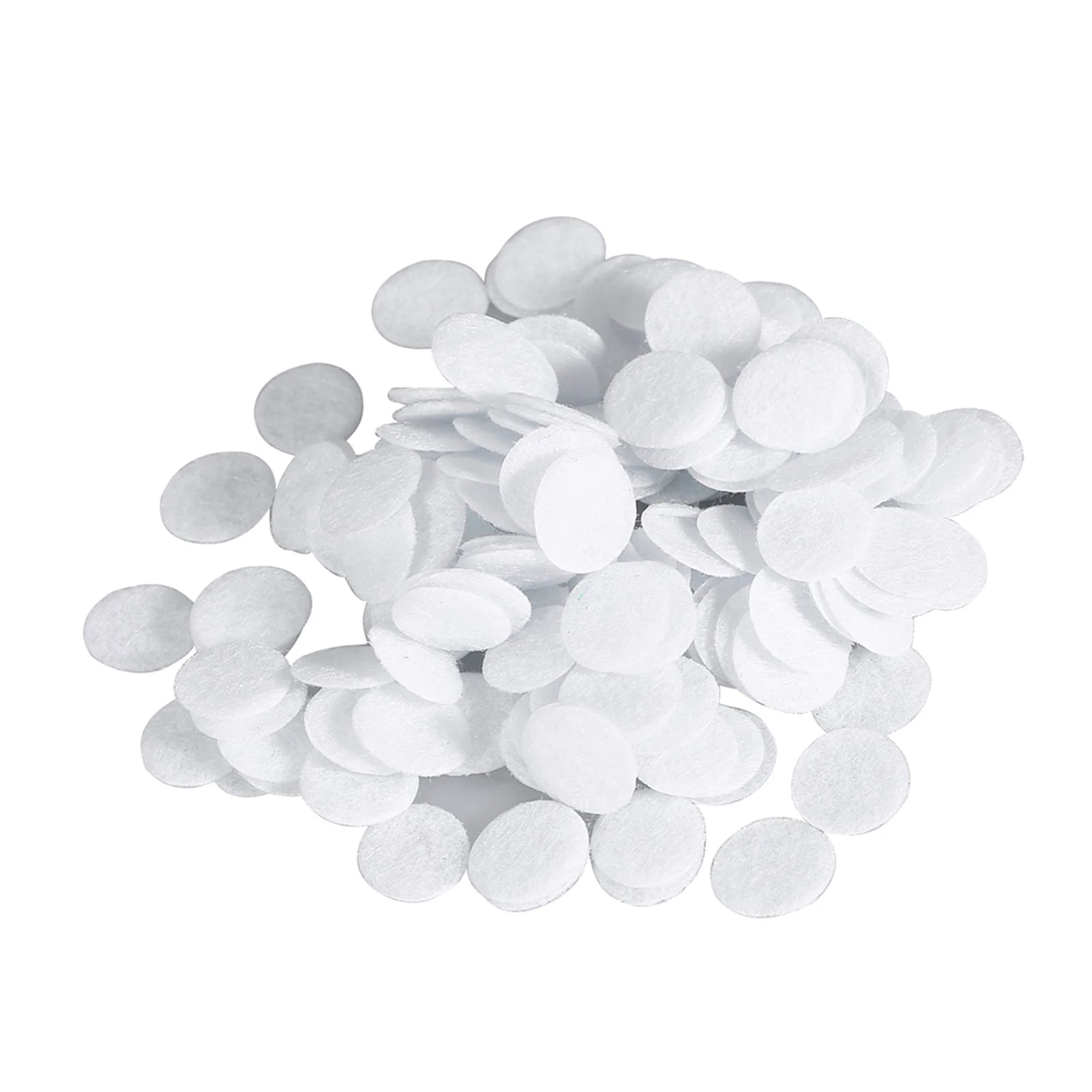 100pcs Cotton Filter round Pads 10mm Blackhead Eliminating Beauty Machine Skin Care Accessory for Facial Treatment Peaceful Pleasures Health and Wellness