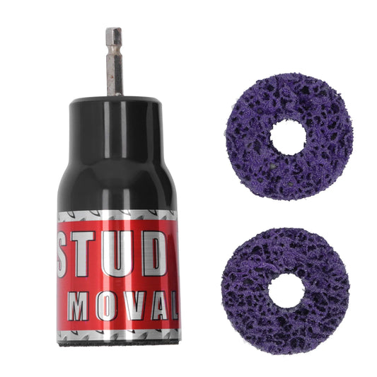 Stud Rust Removal Tool Wheel Hub Cleaner 1 Wrenches Electric Drill Peaceful Pleasures Health and Wellness Default Title