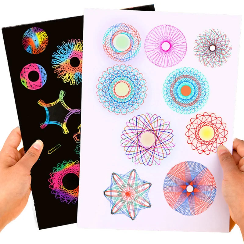 Classic Gear Spirograph Drawing Geometric Painting Stencils Rulers