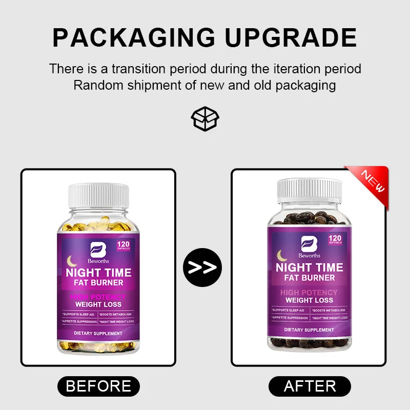 Night Time Fat Burner Capsules – 60ct Peaceful Pleasures Health and Wellness