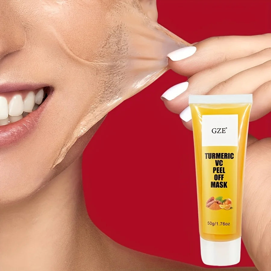 GZE Turmeric Vitamin C Peel-Off Mask – Anti-Aging & Brightening