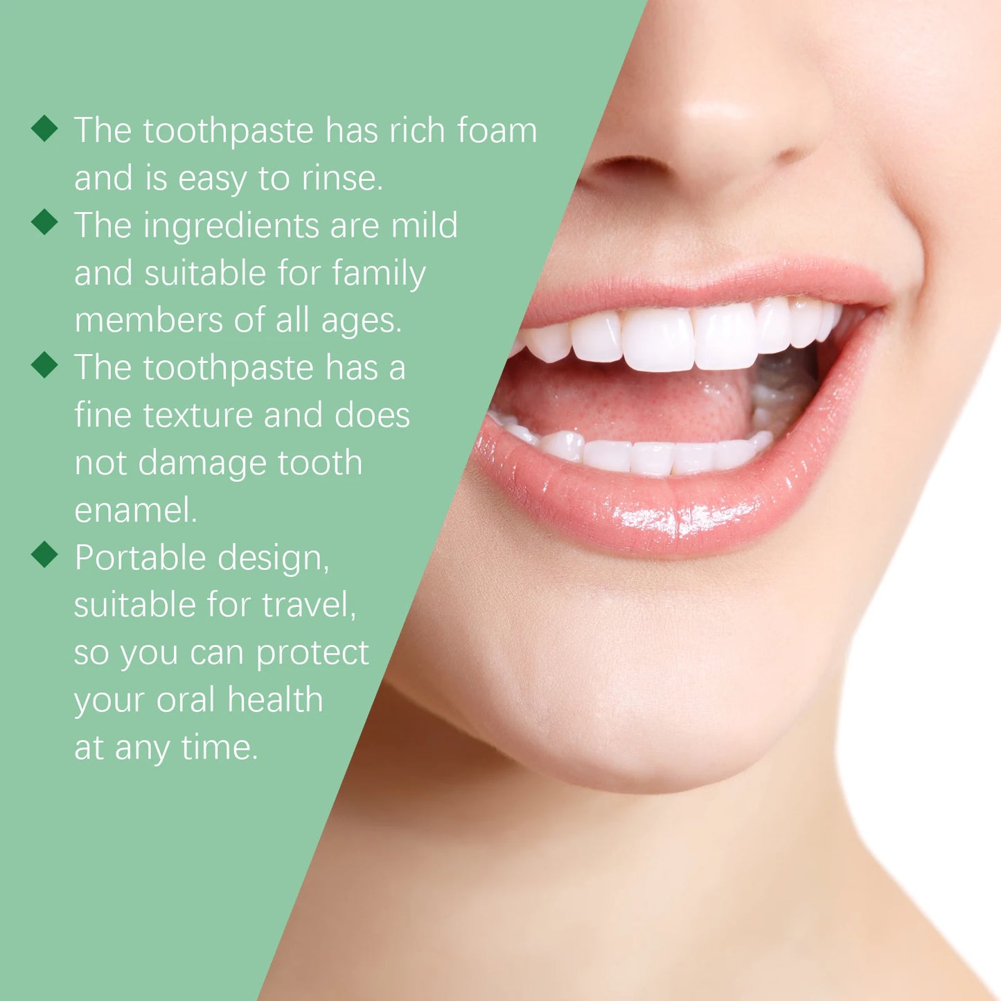 Oralhoe Herbal Mint Toothpaste – Stain Removal & Gum Care