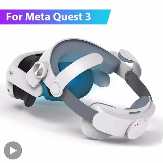 Adjustable Head Strap for Meta Quest 3 | Ergonomic VR Headband VR Head Strap Oasis Select