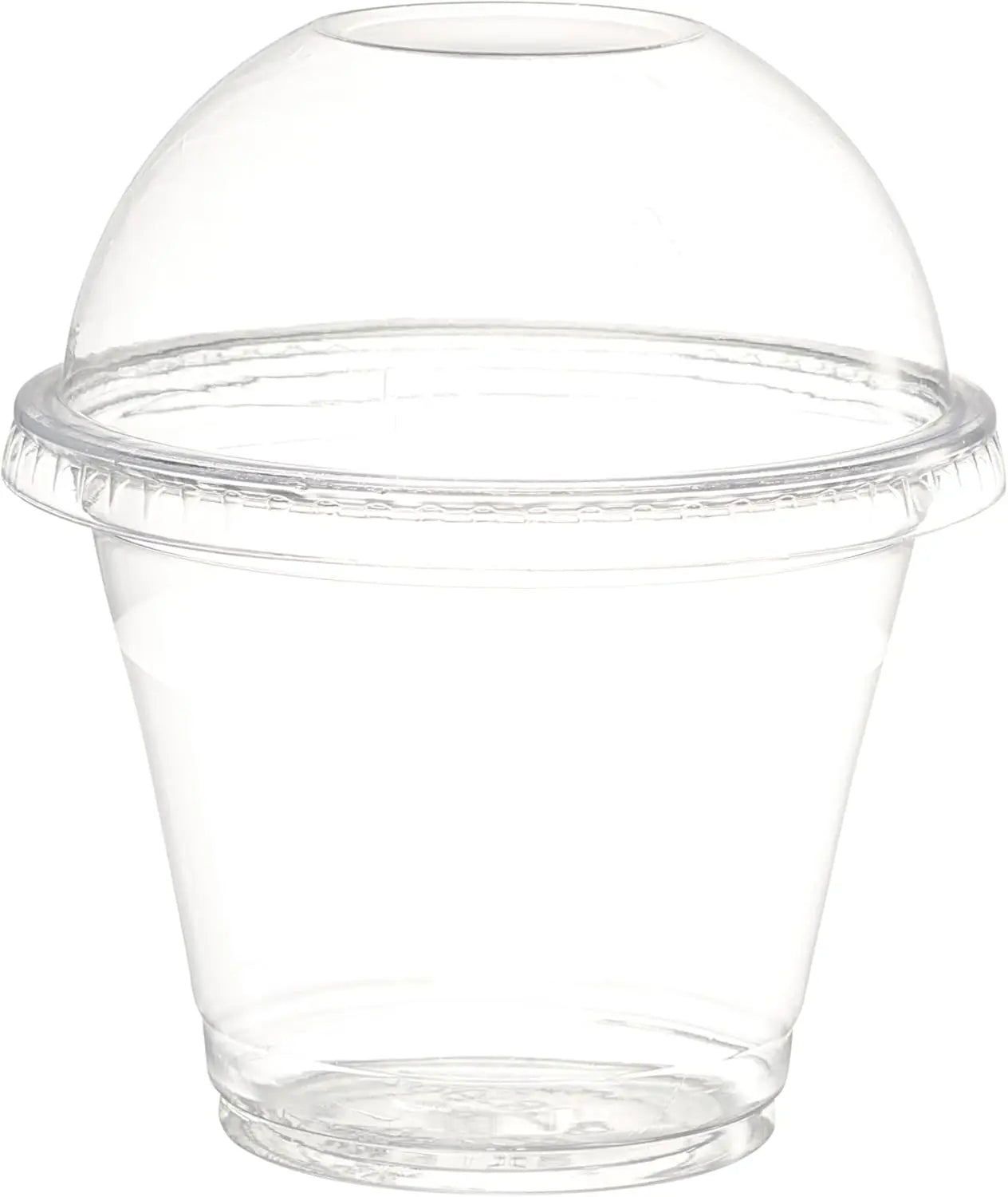 9OZ Clear Plastic Cups With Dome Lids Crystal Clear Dessert Cups for Ice Cream Latte Cold Drinks Pudding Cupcake Snack or Fruits Peaceful Pleasures Health and Wellness