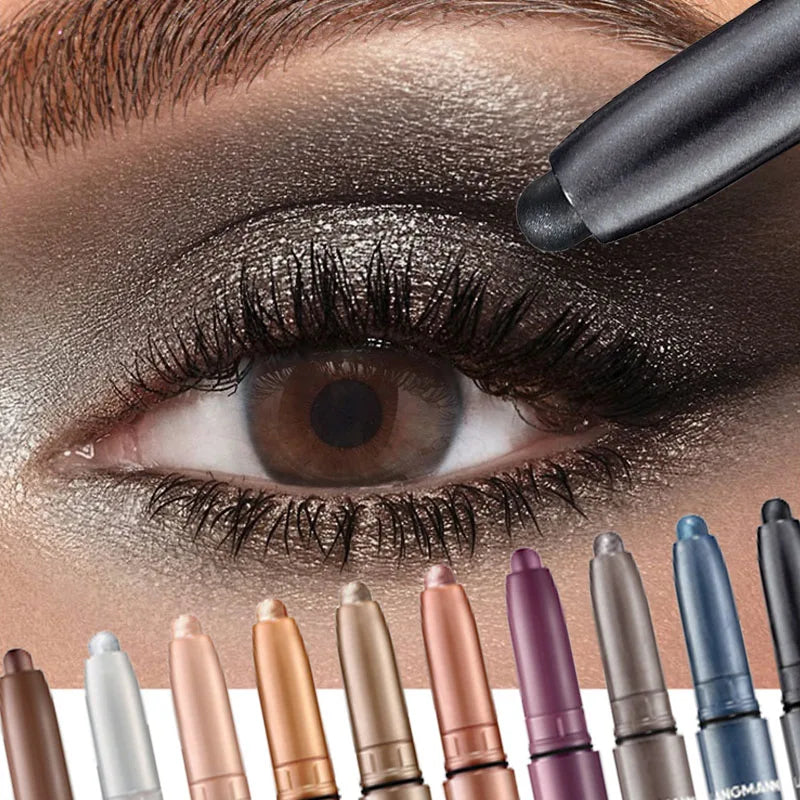 Waterproof Eyeshadow Pencil Stick | Matte Metallic Glitter