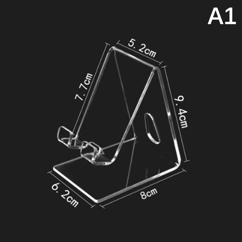 Clear Acrylic Phone Stand – Universal Desktop Holder & Desk Dock