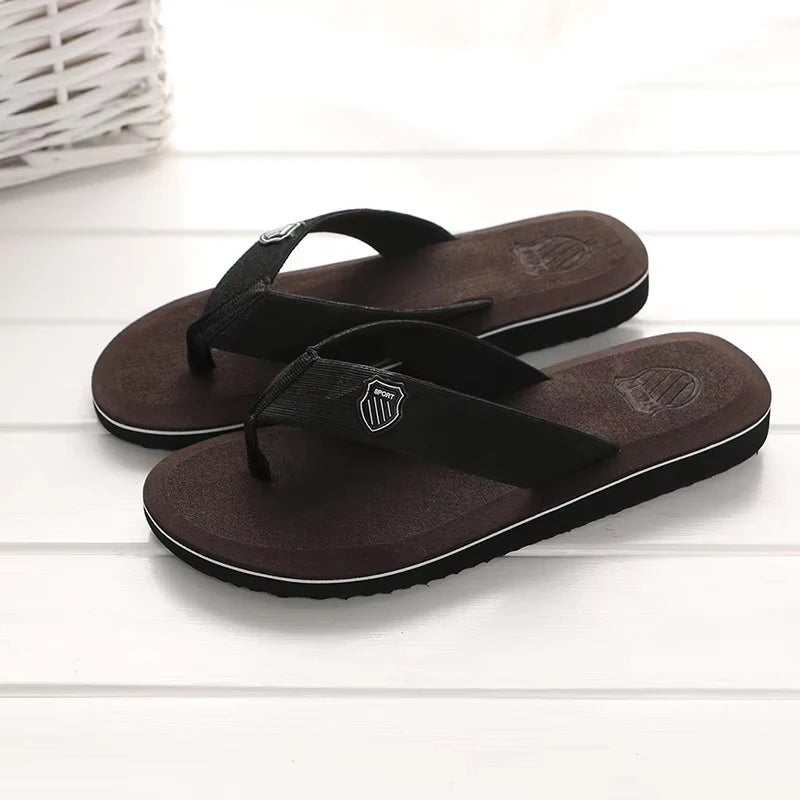 Men's Non-Slip EVA Flip Flops – Lightweight Beach Sandals