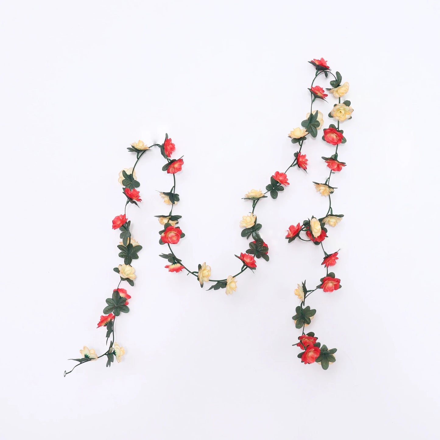 2.5m Silk Rose Artificial Flower Vine Garland – Wedding Decor