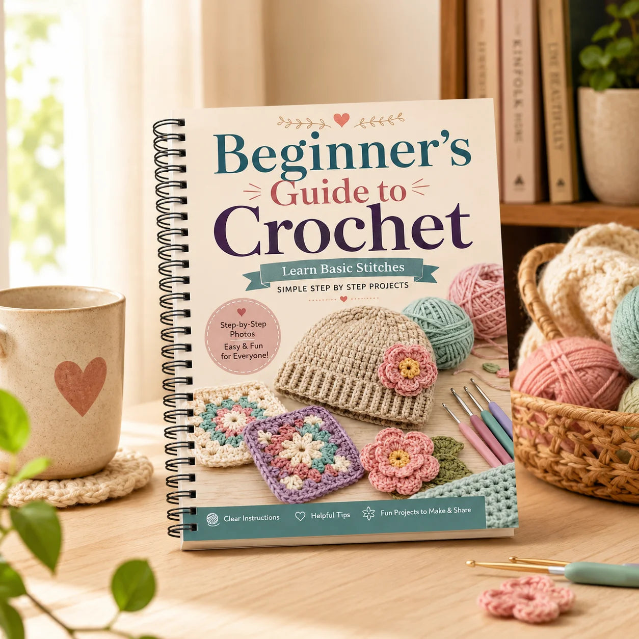 Beginner S Guide Crochet Simple Step Stitches Easy Projects Photos